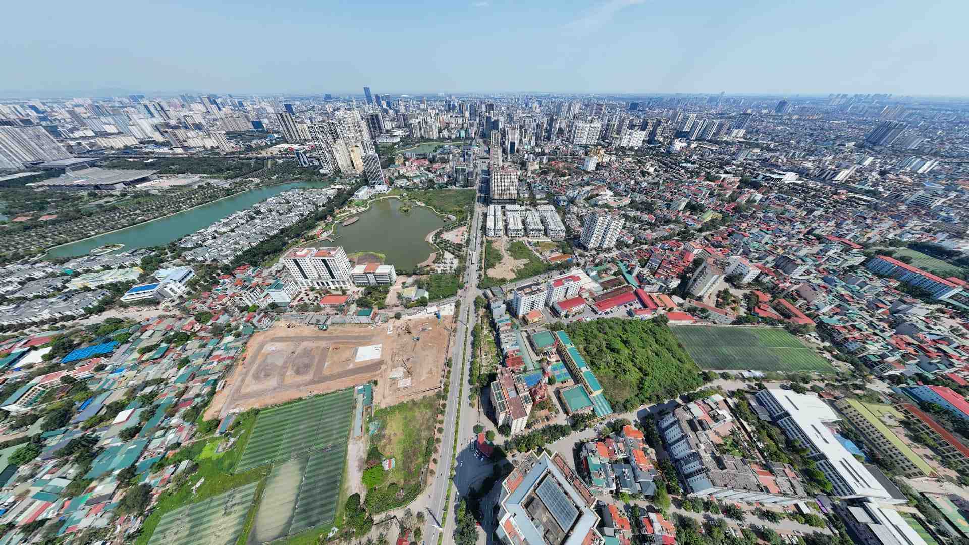 Vị trí thực tế dự án iconia lakeside 54 tố Hữu